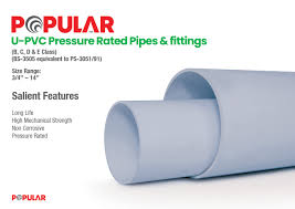 PIPE 6”MEDIUM UPVC POPULAR 13FT